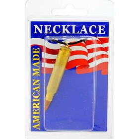 Eagle Emblems NC9463 Necklace-Bullet, 223 (Brass)