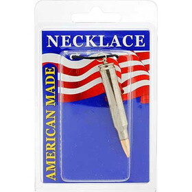 Eagle Emblems NC9464 Necklace-Bullet, 223 (Nickel)