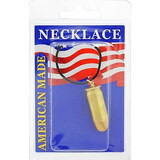Eagle Emblems NC9485 Necklace-Bullet, 45Cal (Brass)