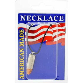 Eagle Emblems NC9489 Necklace-Bullet, 9Mm (Nickel)