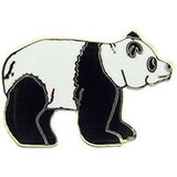 Eagle Emblems P00198 Pin-Bear, Panda, Right (7/8