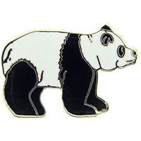 Eagle Emblems P00198 Pin-Bear, Panda, Right (7/8")