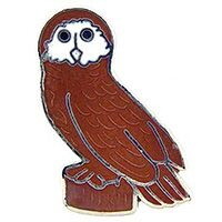 Eagle Emblems P00202 Pin-Bird, Owl (1")