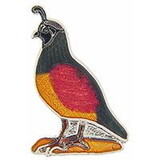 Eagle Emblems P00206 Pin-Bird, Quail, Pharoah (1