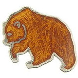 Eagle Emblems P00221 Pin-Bear, Grizzly (1