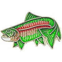 Eagle Emblems P00239 Pin-Fish, Trout, Rainbow (1")
