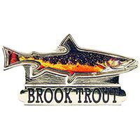 Eagle Emblems P00240 Pin-Fish, Trout, Brook (1")