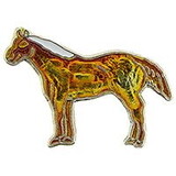 Eagle Emblems P00246 Pin-Horse, Palomino (1