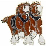 Eagle Emblems P00258 Pin-Horse,Clydesdale (1