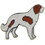 Eagle Emblems P00332 Pin-Dog,Saint Bernard (1")