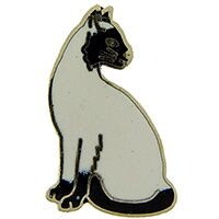 Eagle Emblems P00372 Pin-Cat, Siamese (1")