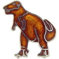 Eagle Emblems P00387 Pin-Dino, Tyrannosaurus Rx (1")