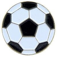 Eagle Emblems P00414 Pin-Soccer,Ball (1")