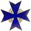 Eagle Emblems P00415 Pin-German, Blue Max (1")