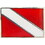 Eagle Emblems P00421 Pin-Scuba Diving Flag (1")