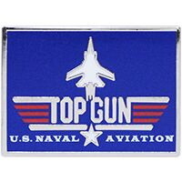 Eagle Emblems P00440 Pin-Usn,Top Gun Sheild (1-1/16")