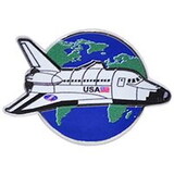Eagle Emblems P00456 Pin-Space, Shuttle (1