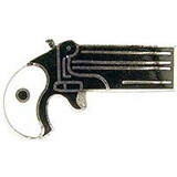 Eagle Emblems P00457 Pin-Gun,38Cal Derringer (1