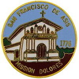 Eagle Emblems P00464 Pin-San Francisco Mission