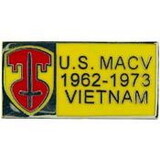 Eagle Emblems P00495 Pin-Viet, Bdg, Us Macy 1962-1973 (1-1/8