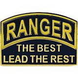 Eagle Emblems P00498 Pin-Army, Ranger, The Best (1