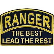 Eagle Emblems P00498 Pin-Army,Ranger,The Best (1")