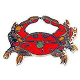 Eagle Emblems P00614 Pin-Crab, Aqua (1