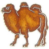 Eagle Emblems P00615 Pin-Camel, Two Humps (Left) (1