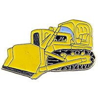 Eagle Emblems P00634 Pin-Tractor,Bulldozer (1")