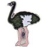 Eagle Emblems P00648 Pin-Bird, Ostrich (1
