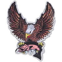 Eagle Emblems P00652 Pin-Eagle, Fish (1")
