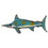 Eagle Emblems P00655 Pin-Fish, Marlin, Blue (1")