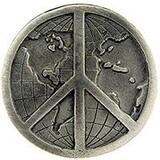 Eagle Emblems P00667 Pin-Peace On Earth, Pwt (1