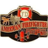Eagle Emblems P00670 Pin-Fire, American Fire, Pw (1