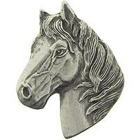 Eagle Emblems P00672 Pin-Horse, Head (1")