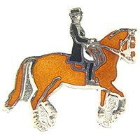 Eagle Emblems P00701 Pin-Horse, Rider (1")