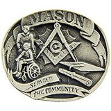 Eagle Emblems P00722 Pin-Org,Masonic Pewter (1