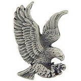 Eagle Emblems P00727 Pin-Eagle, Pewter (1