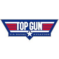 Eagle Emblems P00831 Pin-Usn,Top Gun Logo (1-3/8")