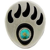 Eagle Emblems P00872 Pin-Bear, Claw/Stone (1
