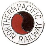 Eagle Emblems P01006 Pin-Rr,Northern Pacific (1