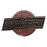 Eagle Emblems P01011 Pin-Rr, Chi N.Western (1