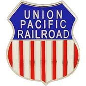 Eagle Emblems P01012 Pin-Rr, Union Pac.Rail Rd (1")