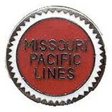 Eagle Emblems P01018 Pin-Rr, Missouri Pacific (1