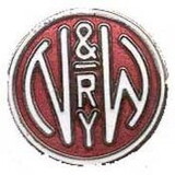 Eagle Emblems P01026 Pin-Rr, N&W Railroad (1