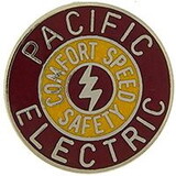 Eagle Emblems P01030 Pin-Rr,Pacific Electric (1