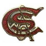 Eagle Emblems P01044 Pin-Rr, Colorado & Southrn (1