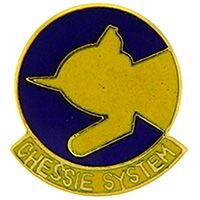 Eagle Emblems P01074 Pin-Rr,Chessie System (1")