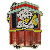 Eagle Emblems P01080 Pin-Rr, Dog, Caboose (1