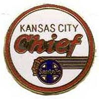 Eagle Emblems P01110 Pin-Rr,Kansas City Chief (1")